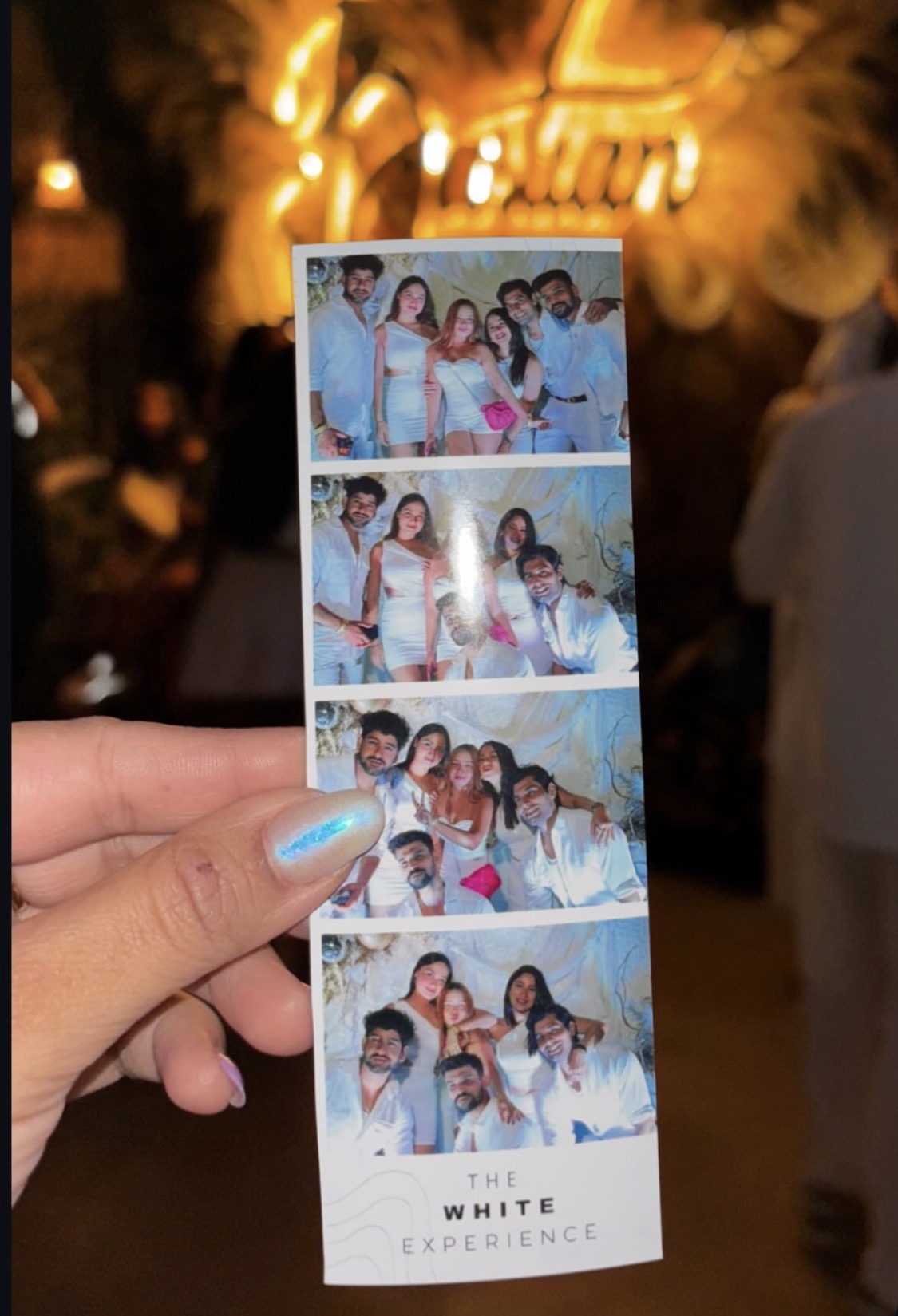 Group photo strip